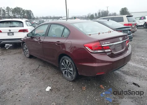 2015 Honda Civic Ex from USA, damaged, VIN 19XFB2F86FE224483